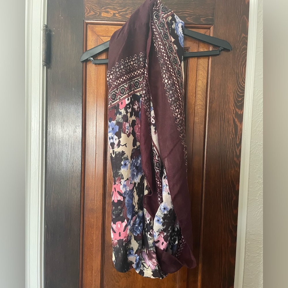 Floral Wrap Scarf